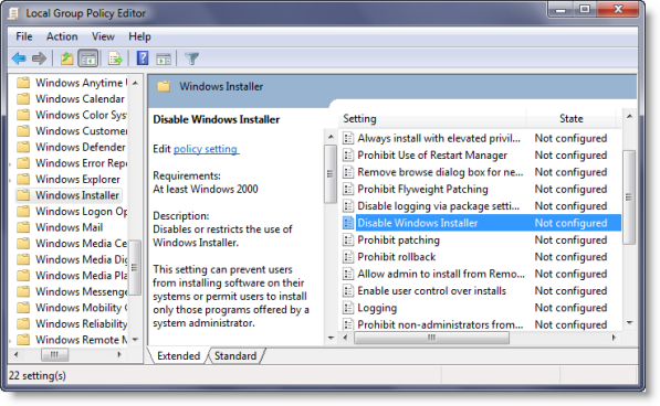 windows 10 install program